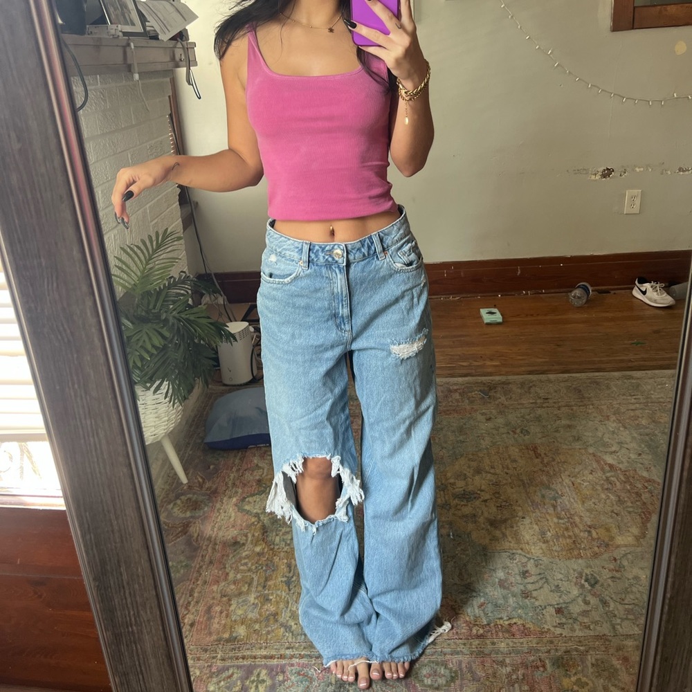 Garage Wide Leg Jeans